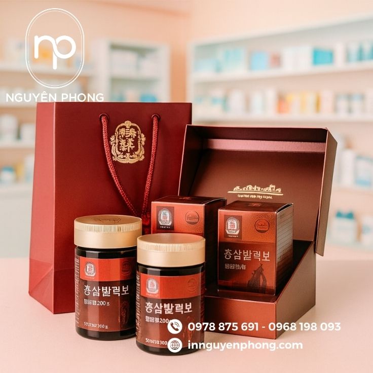 In túi giấy đựng thuốc đông y cao cấp, tạo uy tín và chuyên nghiệp